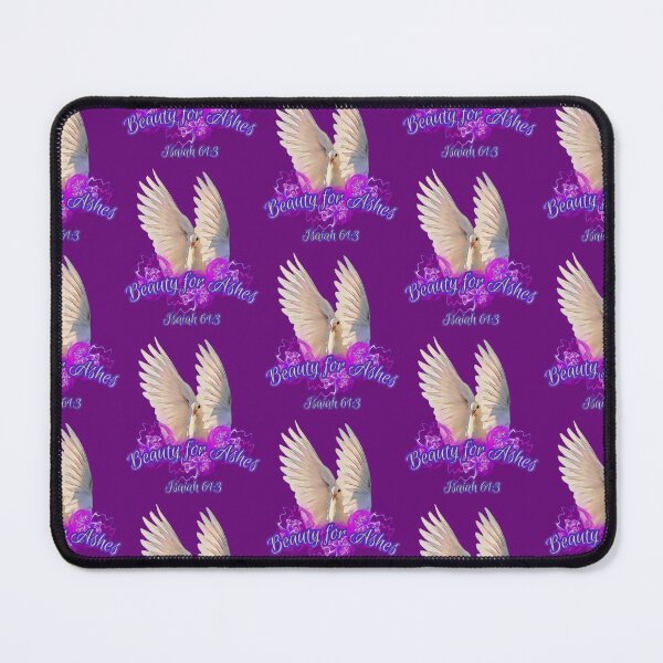Item preview, Beauty for Ashes (white/dove) designed and sold by Tripp Art Studio.