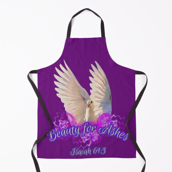 Item preview, Beauty for Ashes (white/dove) designed and sold by Tripp Art Studio.