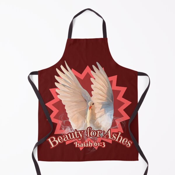 Item preview, Beauty for Ashes (white/dove) designed and sold by Tripp Art Studio.