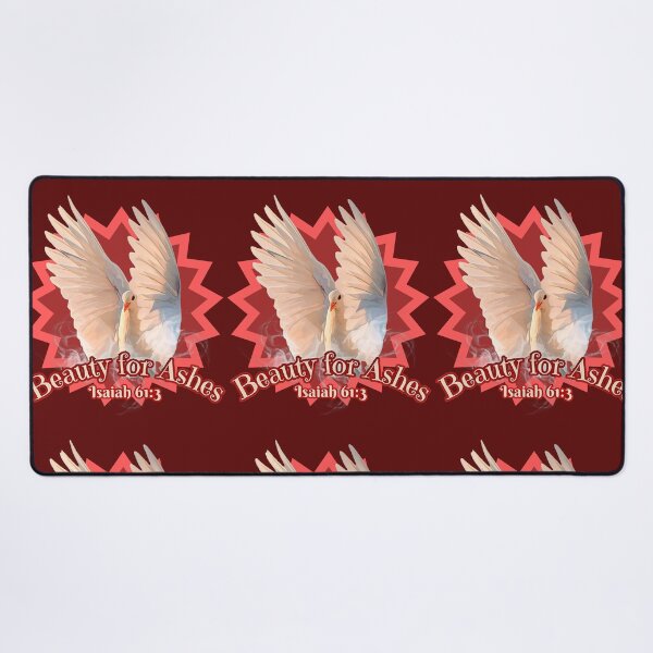 Item preview,  Beauty for Ashes (white/dove) designed and sold by Tripp Art Studio.