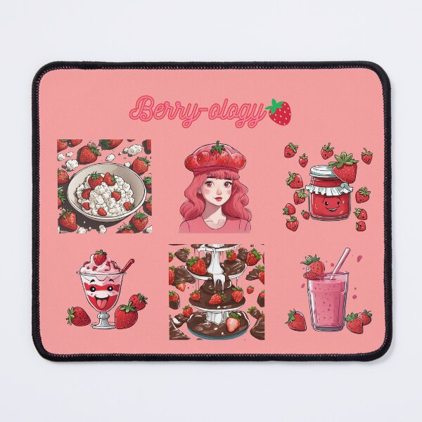 Item preview, Berry-Ology Strawberry Themed Tote designed and sold by Raat-Ki-Rani.
