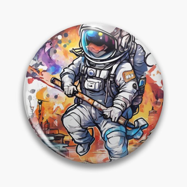 Item preview, Space Tag: Graffiti Astronaut(2) designed and sold by CoolEnthusias.