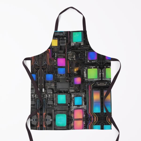 Item preview, Cybernetics - Black and Multi - 01 designed and sold by Mystic-Images.