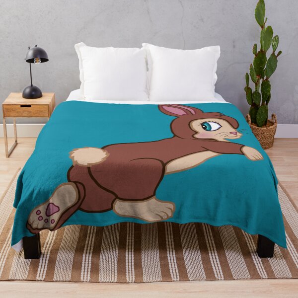 Item preview, Running Brown and Tan Easter Bunny Rabbit designed and sold by Deborah Camp.