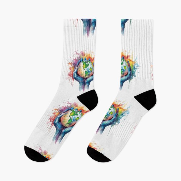 Item preview, Spiritual Zen Menagerie - Rainbow Watercolor Yoga Animals in Mandala Bliss designed and sold by Silver Medal.