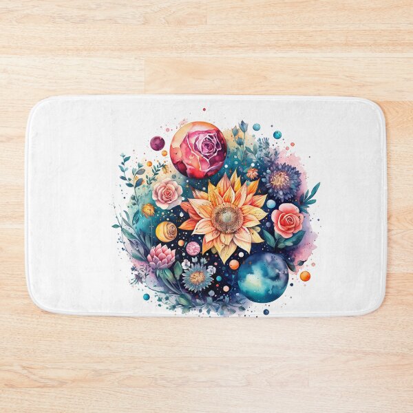 Item preview, Inner Peace Menagerie Mandala - A Fusion of Yoga Poses and Watercolor Fauna designed and sold by Silver Medal.
