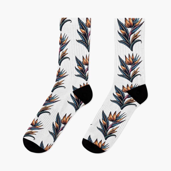 Item preview, Bird of Paradise Flower Flash Tattoo Art Design 2 designed and sold by BrianSaysDesign.