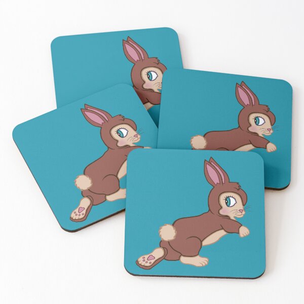 Item preview, Running Brown and Tan Easter Bunny Rabbit designed and sold by Deborah Camp.