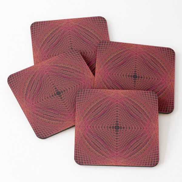 Item preview, Rectangular Pattern #4 Morph C [13496-Reds-BB] designed and sold by LottMultimedia.