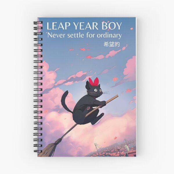 Item preview, Leap year boy never settle for ordinary Cat flying on groom stick designed and sold by ButterflyDsgns6.