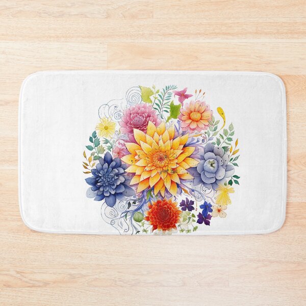 Item preview, Yogic Serenity Spectrum - Rainbow Mandala with Watercolor Animal Elegance designed and sold by Silver Medal.