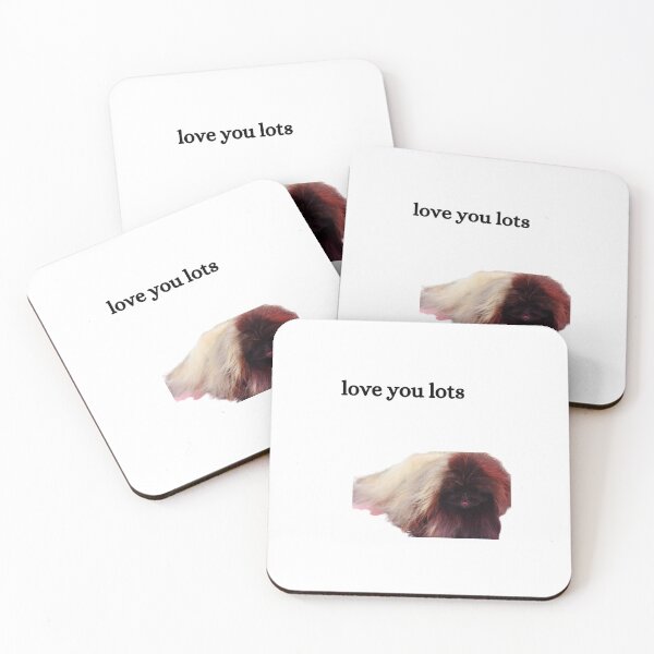 Item preview, Love you lots - Dog Lovers Unite designed and sold by Debsgiftware Ward.