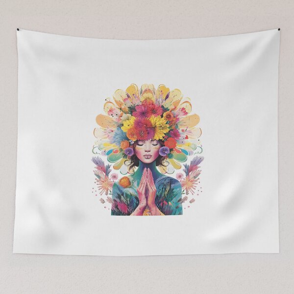 Item preview, Animal Chakra Alignment - Rainbow Mandala and Watercolor Yoga Wildlife designed and sold by Silver Medal.