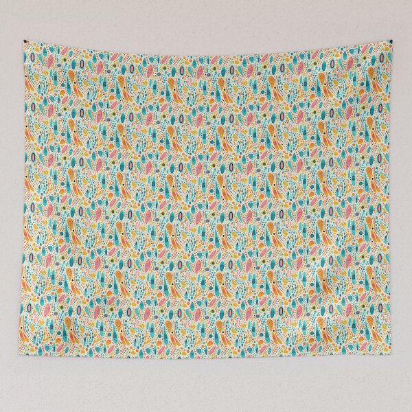 Item preview, Funky Retro seamless pattern designed and sold by tuajedka.