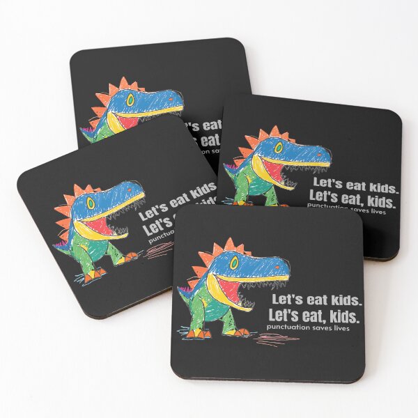 Item preview, Let's Eat Kids Punctuation Saves Lives designed and sold by MindFrank.