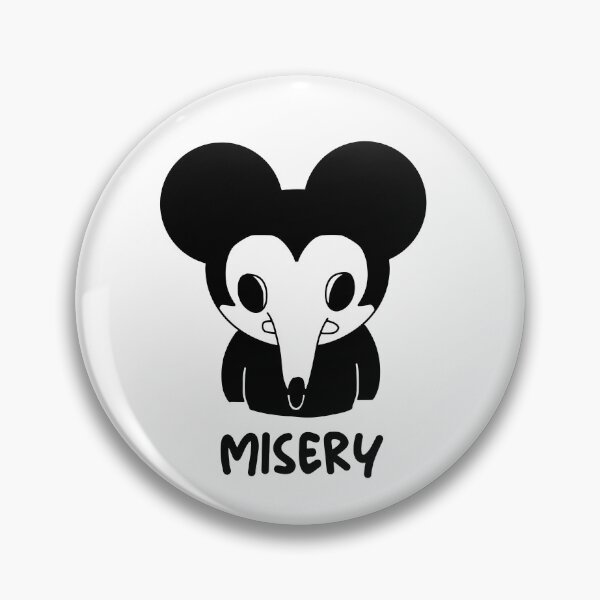 Item preview, Misery - diseño antiguo mickeymouse Steamboat Willie designed and sold by JustForaMinute.