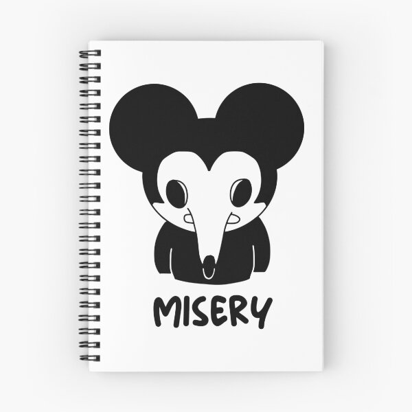 Item preview, Misery - diseño antiguo mickeymouse Steamboat Willie designed and sold by JustForaMinute.