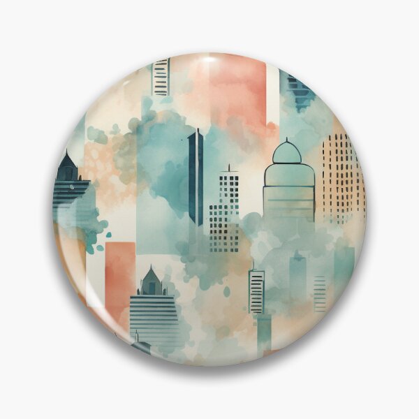 Item preview, Cityscape Skylines seamless pattern designed and sold by tuajedka.