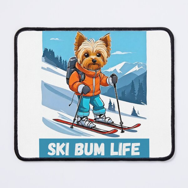 Item preview, Yorkipoo Ski Bum Life designed and sold by Fredster1966.