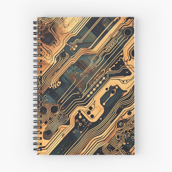 Item preview, Woodgrain Circuitry: Natural Tech Fusion designed and sold by Nicholas Panek.