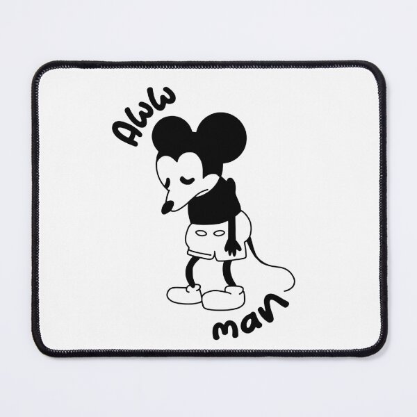 Item preview, Aww man - diseño antiguo mickeymouse Steamboat Willie designed and sold by JustForaMinute.