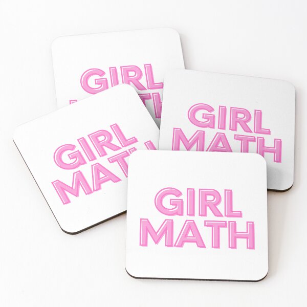 Item preview, Girl Math Tiktok Pink designed and sold by NimuehArt.