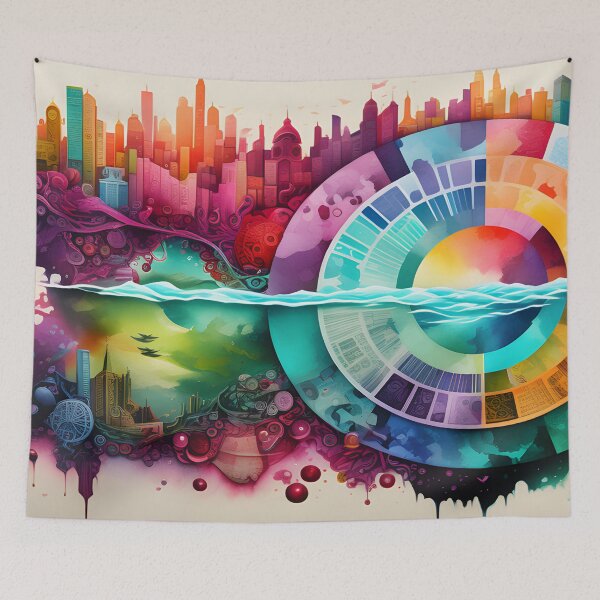 Item preview, Celestial Mirage: The Ethereal Haven designed and sold by CosmicNox.