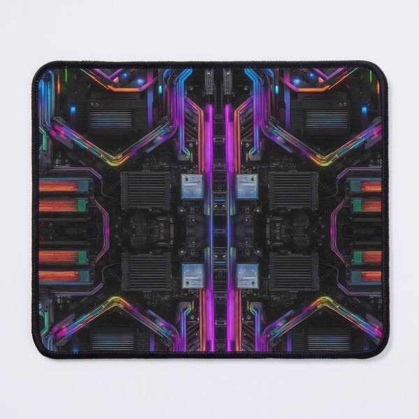 Item preview, Cybernetics - Black and Multi - 03 designed and sold by Mystic-Images.