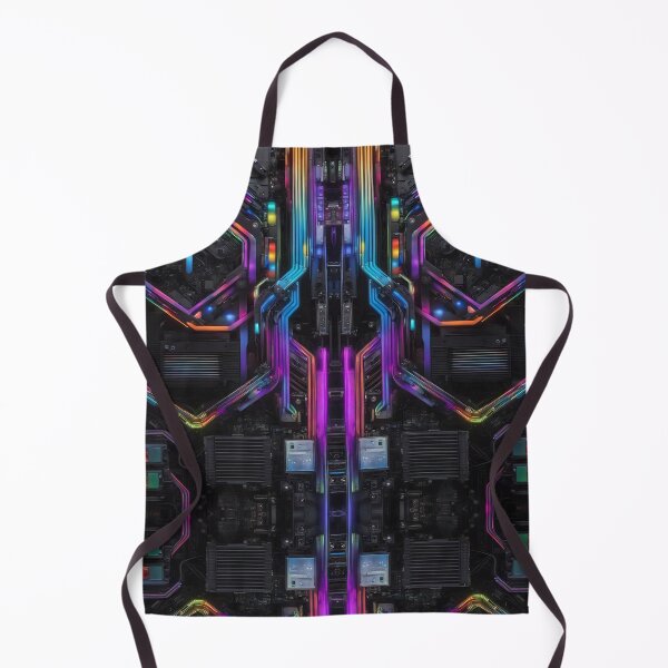 Item preview, Cybernetics - Black and Multi - 03 designed and sold by Mystic-Images.