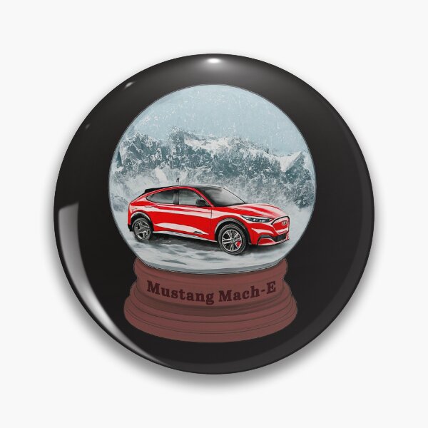 Artikelvorschau, Mustang Mach-E Schneekugel entworfen und verkauft von zealology.