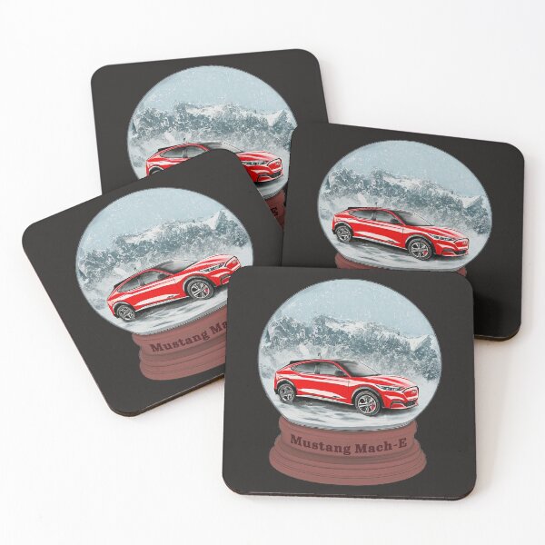 Item preview, Mustang Mach-E Snowglobe designed and sold by zealology.
