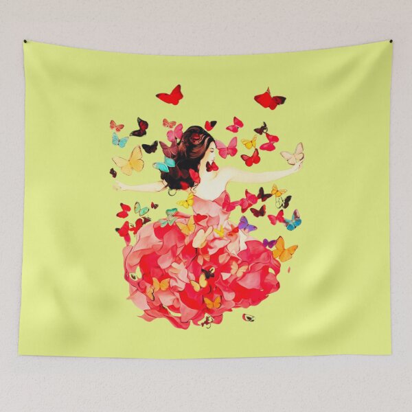 Item preview, Ballerina dancing with butterflies. designed and sold by Zofia Sosnecka.