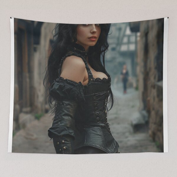 Item preview, Enchantress of the Cobblestone Alley designed and sold by oanaunciuleanu.