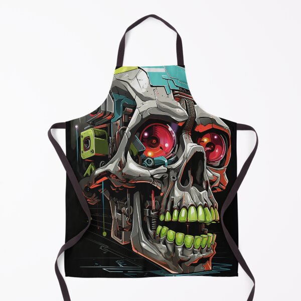 Item preview, Cybernetic Cerebrum Skull Art designed and sold by robertmullineux.