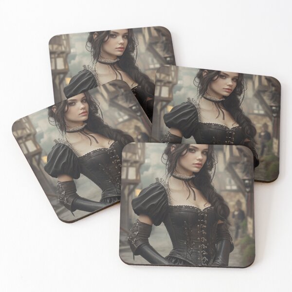 Item preview, Enchantress of the Cobblestone Alley designed and sold by oanaunciuleanu.