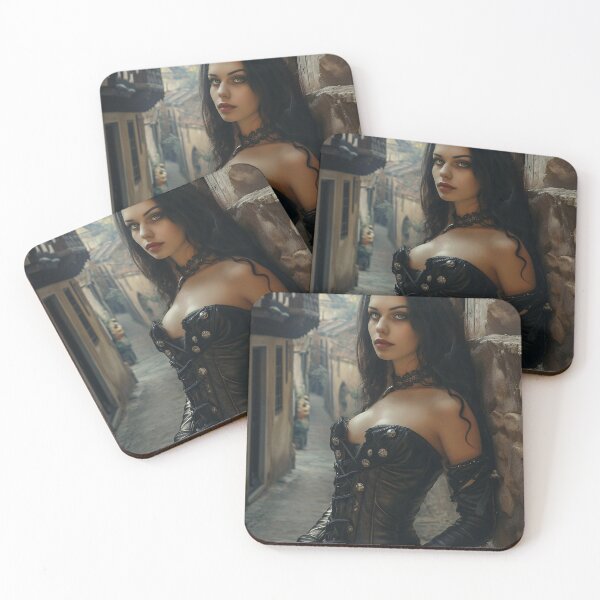 Item preview, Enchantress of the Cobblestone Alley designed and sold by oanaunciuleanu.