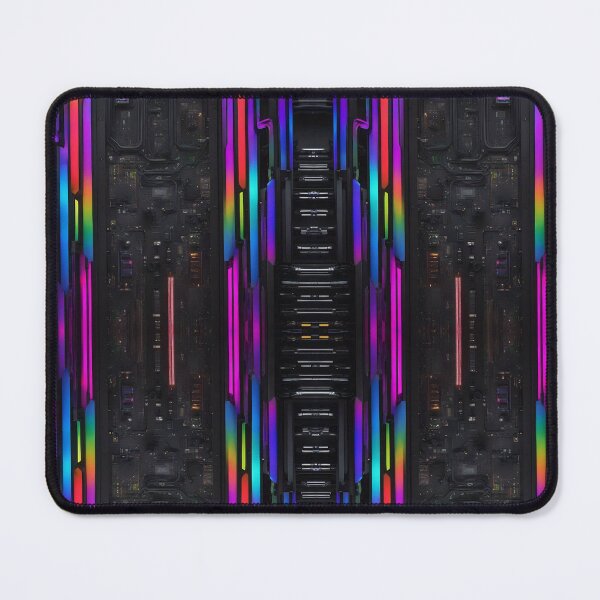Item preview, Cybernetics - Black and Multi - 04 designed and sold by Mystic-Images.