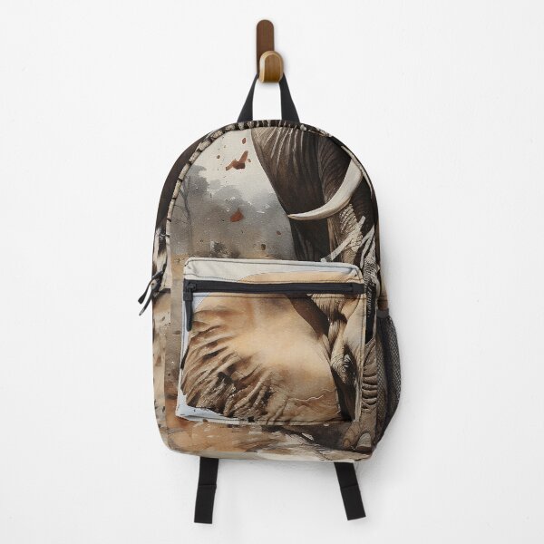 Item preview, Majestic African Elephant Encounter designed and sold by inkArtistryfine.