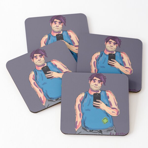 Item preview, Shane from stardew valley takes a selfie designed and sold by E.H  Wesson.