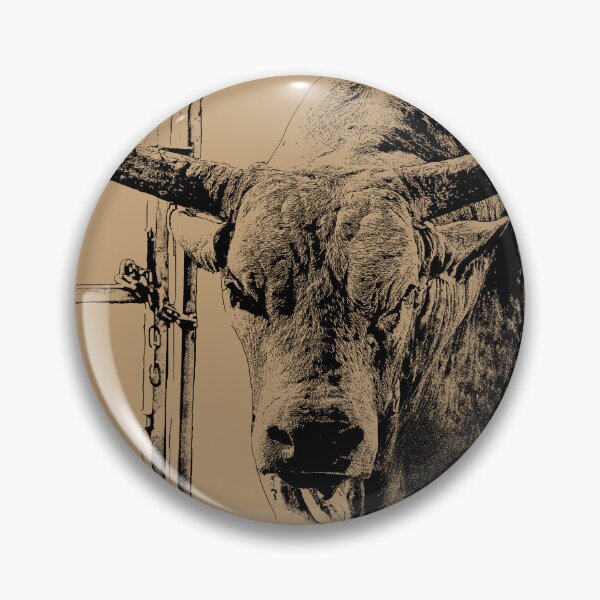 Item preview, RODEO BULL, DESIGNS FOR BULL RIDERS AND RODEO BULL FIGHTERS designed and sold by Barbara Jean Photo Art And Design.