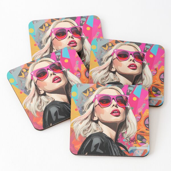Item preview, Urban Chic: Pop Art Fashionista designed and sold by inkArtistryfine.