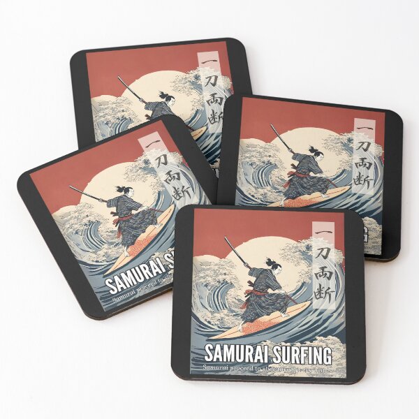 Item preview, SAMURAI SURFER KAKUNOSHIN designed and sold by SimplyEmporium.