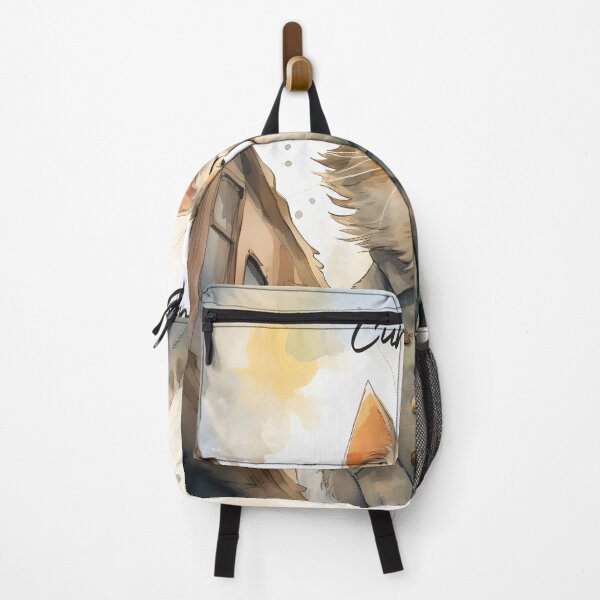 Item preview, Curious Cat: Whimsical Urban Tale designed and sold by inkArtistryfine.