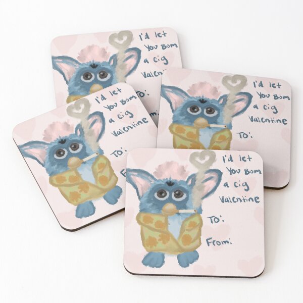 Item preview, Furby cigarette Valentine’s Day card designed and sold by E.H  Wesson.