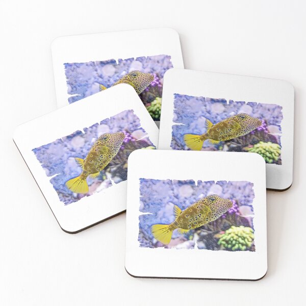 Item preview, Yellow Pufferfish On A Reef Digital Art Design designed and sold by Heathermarie321.