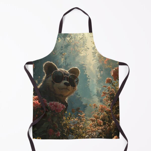 Item preview, Kiddo Bear in Colorful Garden designed and sold by Sp3ctrumOfColor.