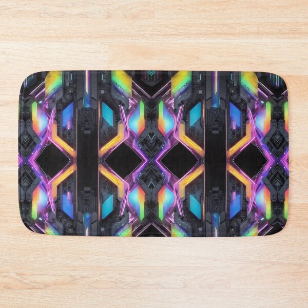 Item preview, Cybernetics - Black and Multi - 05 designed and sold by Mystic-Images.