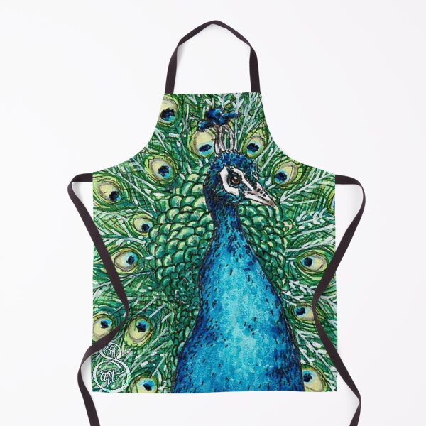 Item preview, Proud, Majestic Peacock Portrait designed and sold by SSR-art.