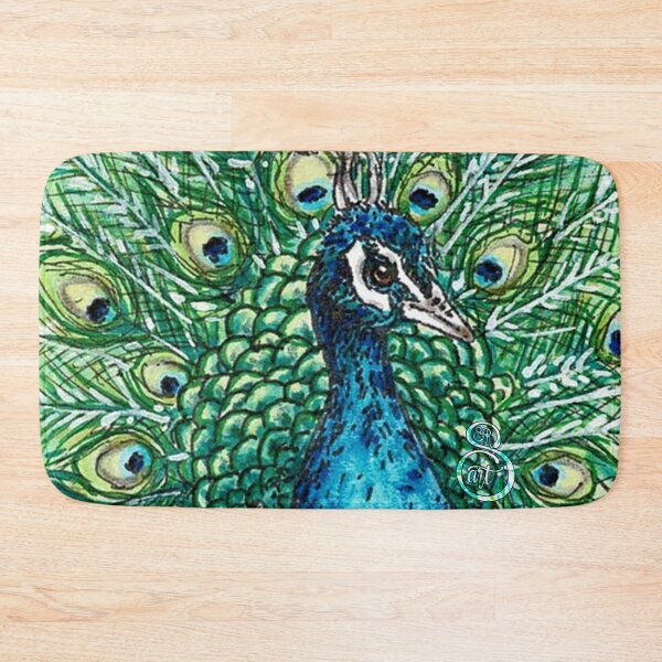 Item preview, Proud, Majestic Peacock Portrait designed and sold by SSR-art.