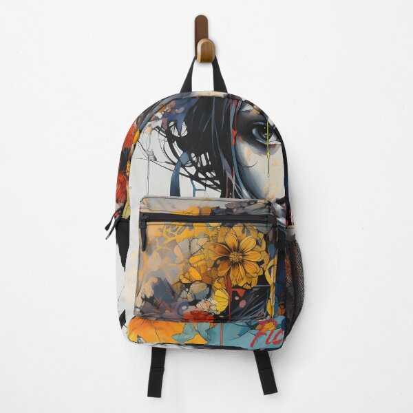 Item preview, Floral Essence Abstract Portrait designed and sold by inkArtistryfine.